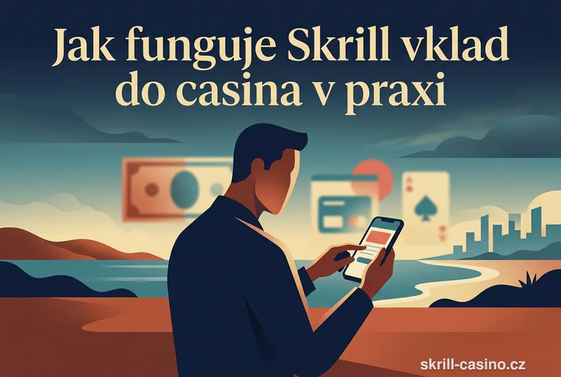 Jak funguje Skrill vklad do casina v praxi