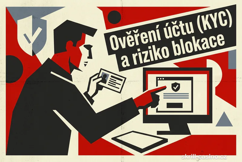 Ověření účtu (KYC) a riziko blokace