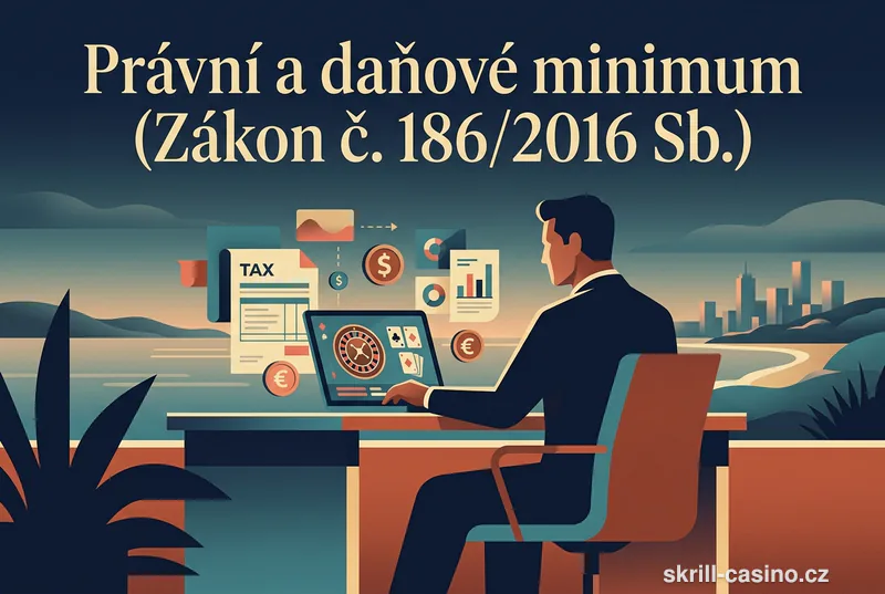 Právní a daňové minimum (Zákon č. 186/2016 Sb.)